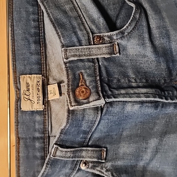 J.Crew Toothpick Jeans size 27 - Picture 8 of 9